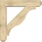 Ekena Millwork Funston Craftsman Rough Sawn Bracket w/ Offset Brace, Douglas Fir, 8"W x 40"D x 40"H BKT0806X40X40FST04RDF - alternate 4